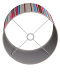 Zylinder Lampenschirm leinen beige