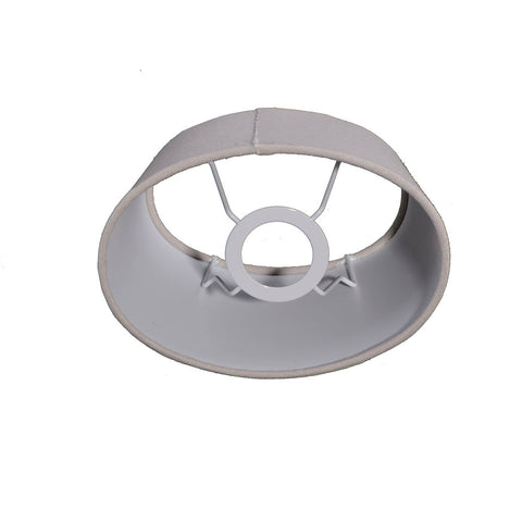 lampenschirme oval leinen natur