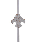 Tischlampe Metall mit lelie