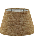 lampenschirm oval leinen beige