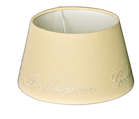 lampenschirm leinen beige