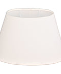 lampenschirm oval leinen arizona eiweiß