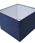 Lampenschirm Vierkant Blau